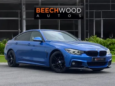 Used BMW 420 M Sport 190 HP (139 kW) 2018 Blue Coupe