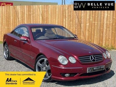 Red Used 2002 Mercedes CL600 Coupe | £9,995