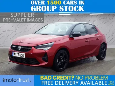 Begagnad Vauxhall Corsa 75 HK (55 kW) 2023 Röd Halvkombi