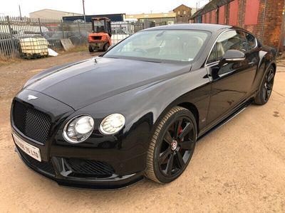 used Bentley Continental GT CONCOURS 4.0 V8 S 2dr Auto DAMAGED SALVAGE REPAIRABLE