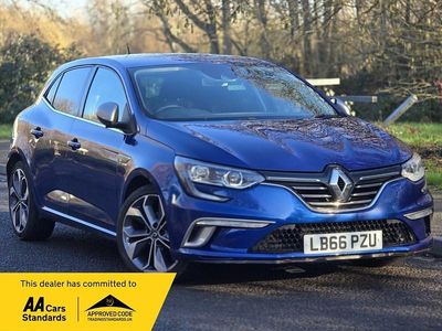 Blue Used 2016 Renault Mégane GT Line GT-Line Hatchback | £5,695 (Expensive)
