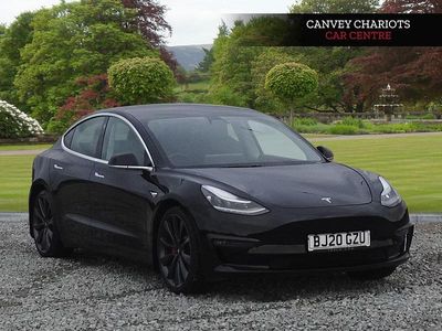 Black Used 2020 Tesla Model 3 Performance Sedan | £16,500 (Fair price)