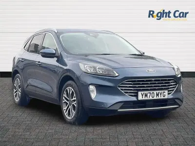 Used Ford Kuga Titanium 120 HP (88 kW) 2020 Blue SUV