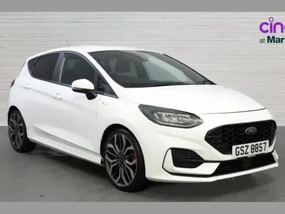 Used Ford Fiesta ST-Line X 125 HP (91 kW) 2023 White Hatchback