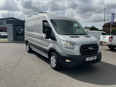 Used Ford Transit Trend 130 HP (95 kW) 2021 Silver Van