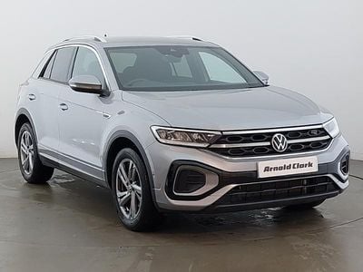 Used VW T-Roc R-line 150 HP (110 kW) 2022 Silver SUV