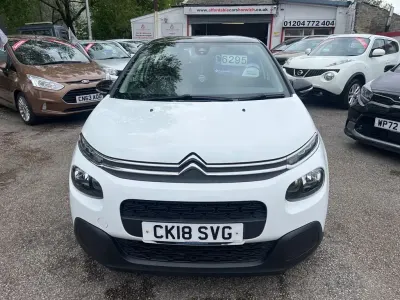 Usado Citroën C3 Feel 82 CV (60 kW) 2018 Blanco Utilitario