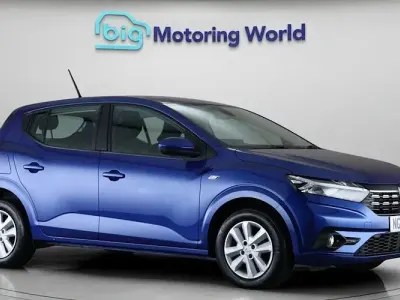 Used Dacia Sandero Comfort 91 HP (66 kW) 2022 Blue Hatchback