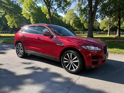 Second-hand Jaguar F-Pace Portfolio 300 CP (220 kW) 2018 Roșu SUV