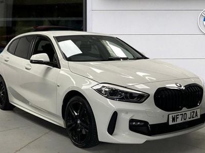 Used BMW 118 M Sport 138 HP (101 kW) 2020 White Hatchback