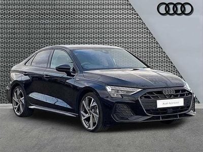 Used Audi A3 Black Edition 150 HP (110 kW) 2025 Black Sedan