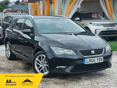 Used Seat Leon SE Dynamic 110 HP (80 kW) 2016 Black Estate