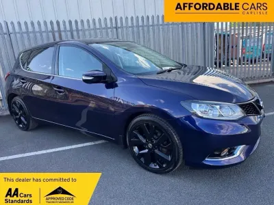 Used Nissan Pulsar Tekna 110 HP (80 kW) 2016 Blue Hatchback