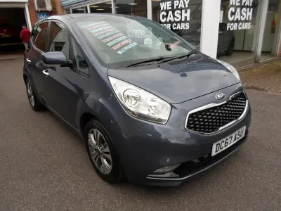 Used Kia Venga 125 HP (91 kW) 2018 Blue Hatchback
