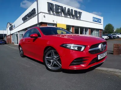 Used Mercedes A180 Executive 116 HP (85 kW) 2018 Red Hatchback