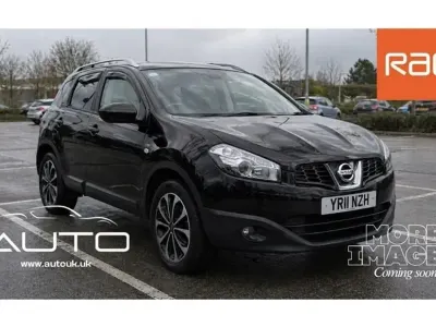 Begagnad Nissan Qashqai N-TEC 110 HK (80 kW) 2011 Svart SUV