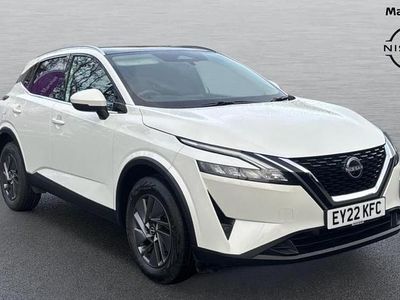 White Used 2022 Nissan Qashqai Acenta Premium SUV | £13,217 (Good price)