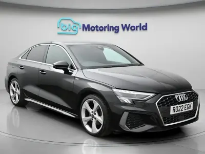 Usado Audi A3 S-Line 150 HP (110 kW) 2022 Preto Sedan
