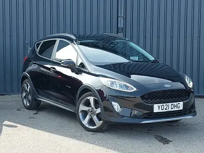 Used Ford Fiesta Active 125 HP (91 kW) 2021 Black Hatchback