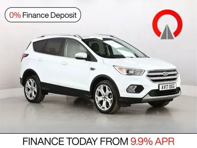 Usado Ford Kuga Titanium 120 CV (88 kW) 2017 Blanco SUV