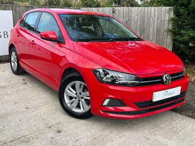 Used VW Polo Edition 65 HP (47 kW) 2019 Red Hatchback