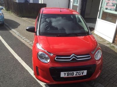 Used Citroën C1 Flair 82 HP (60 kW) 2018 Red Hatchback