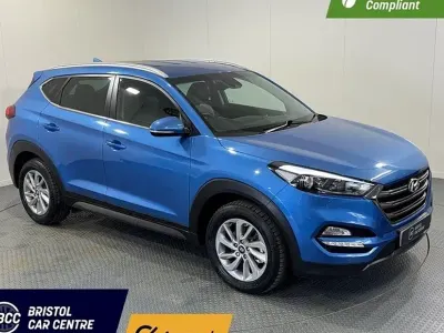 Używany Hyundai Tucson Premium 116 KM (85 kW) 2015 Niebieski SUV