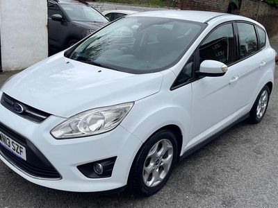 Begagnad Ford C-MAX Zetec 105 HK (77 kW) 2013 Vit Minibuss