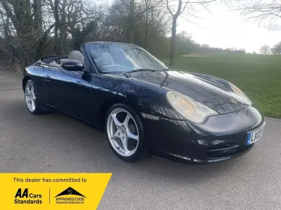 Used Porsche 996 2003 Black Cabriolet