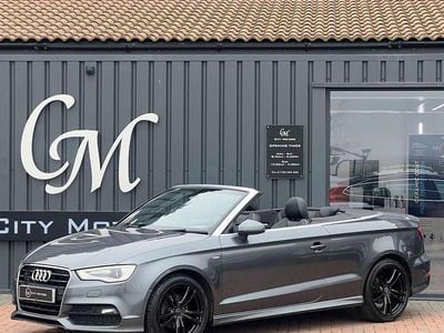 Used Audi A3 Cabriolet S-Line 2015 Grey Cabriolet