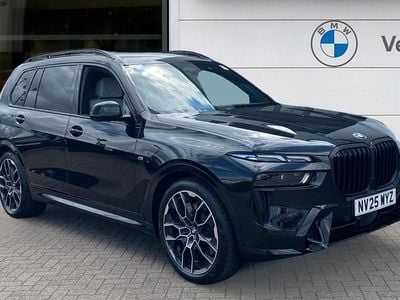 Black Used 2025 BMW X7 M Sport SUV | £75,145 (Fair price)
