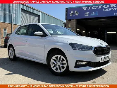 Used Skoda Fabia Comfort 2023 White Hatchback
