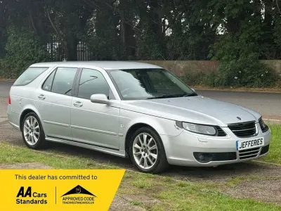 Used Saab 9-5 Vector 185 HP (136 kW) 2006 Silver Estate