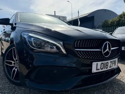 Begagnad Mercedes CLA200 AMG line 136 HK (100 kW) 2018 Sedan