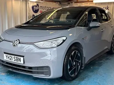 Usado VW ID.3 Pro Performance 150 kW (204 CV) 2021 Gris Utilitario