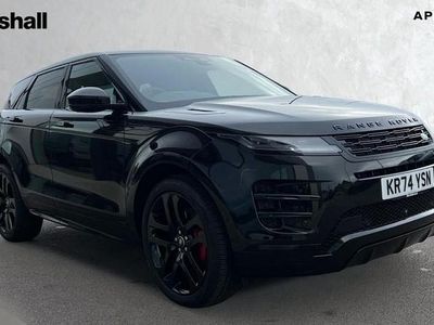 Used Land Rover Range Rover evoque Autobiography 204 HP (150 kW) 2024 Metallic  santorini black SUV