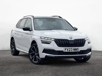 Used Skoda Kamiq Monte Carlo 110 HP (80 kW) 2023 White SUV