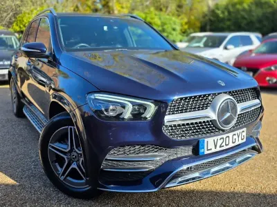 Used Mercedes GLE300 AMG line 2020 Blue SUV