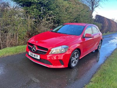 Used Mercedes A180 Executive 2018 Red Hatchback