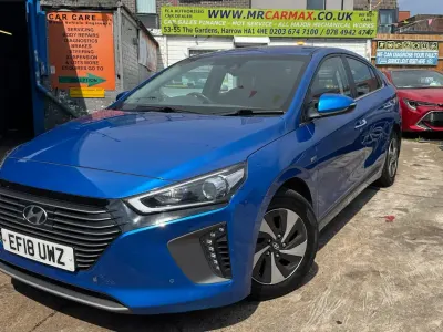 Used Hyundai Ioniq Premium SE 141 HP (103 kW) 2018 Blue Hatchback