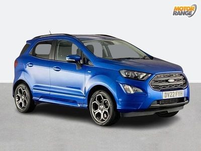 Used Ford Ecosport ST-Line 125 HP (91 kW) 2022 Blue SUV