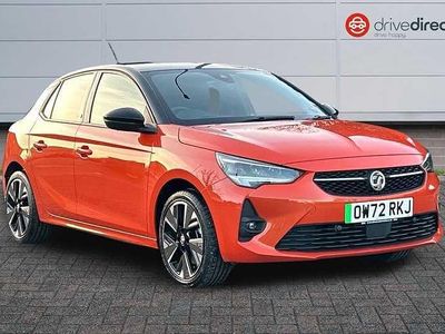 Used Vauxhall Corsa-e GS Line 100 kW (136 HP) 2022 Orange Hatchback