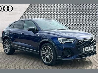 Used Audi Q3 Black Edition 150 HP (110 kW) 2025 Blue SUV