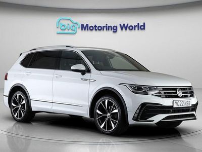 Used VW Tiguan Allspace R-line 148 HP (108 kW) 2022 White SUV