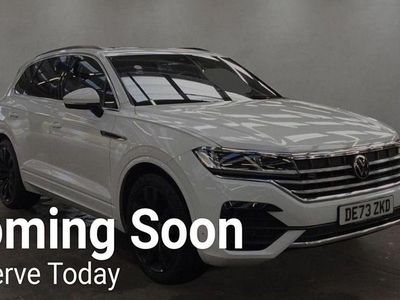 White Used 2023 VW Touareg R-line SUV | £39,990 (Super price)