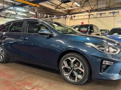 Used Kia Ceed Sportswagon 116 HP (85 kW) 2019 Blue Estate