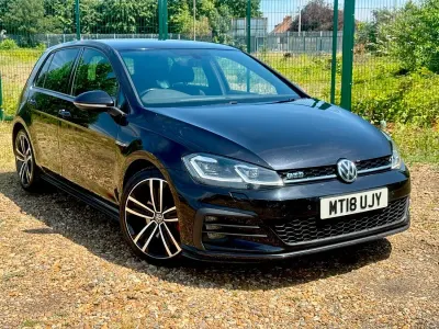 Used VW Golf VII GTD 184 HP (135 kW) 2018 Black Hatchback
