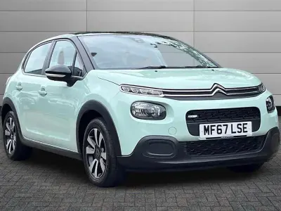 Used Citroën C3 Feel 68 HP (50 kW) 2017 Almond green Hatchback
