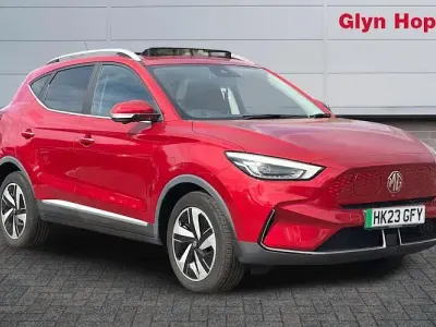 Used MG ZS Trophy 114 kW (156 HP) 2023 Red SUV