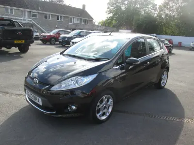 Used Ford Fiesta Zetec 96 HP (70 kW) 2012 Black Hatchback